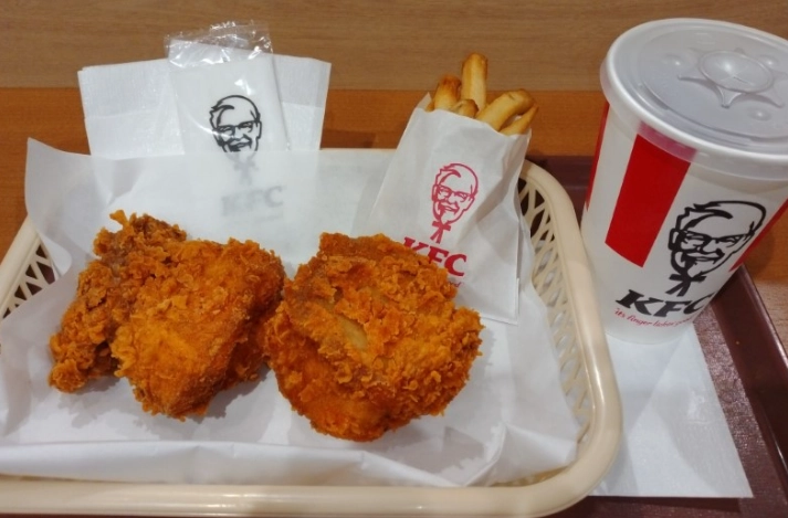 KFC香港菜单热量