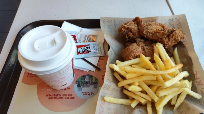 KFC早餐熱量