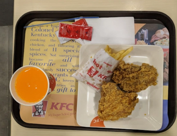 KFC香港菜单热量