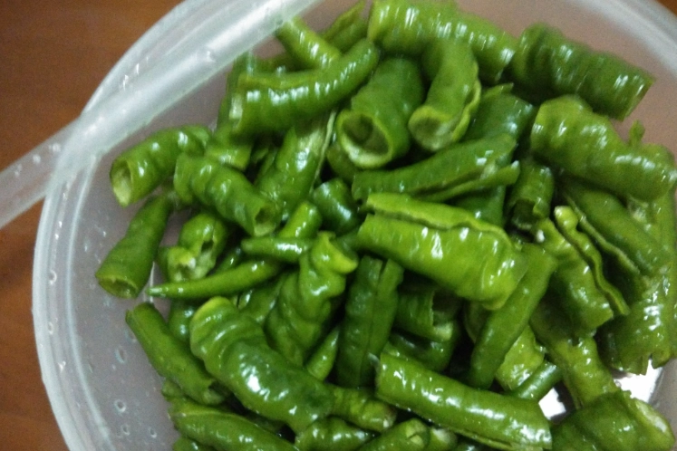 青龍椒炒肉做法