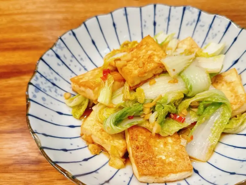 娃娃菜豆腐湯 娃娃菜豆腐湯
