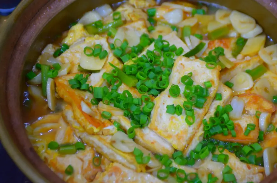 娃娃菜豆腐湯 娃娃菜豆腐湯