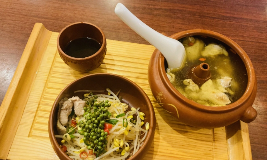 龍岡米干