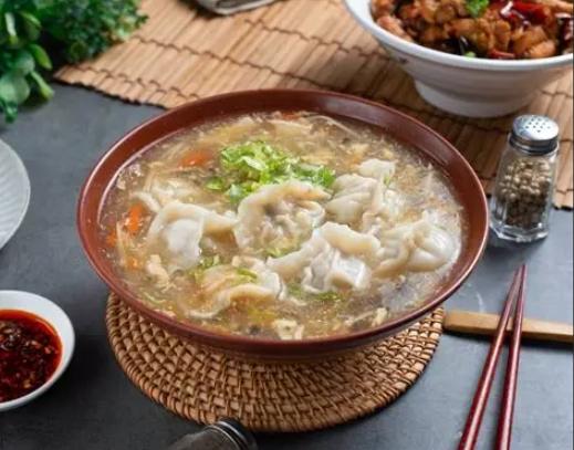 酸辣湯餃製作技巧