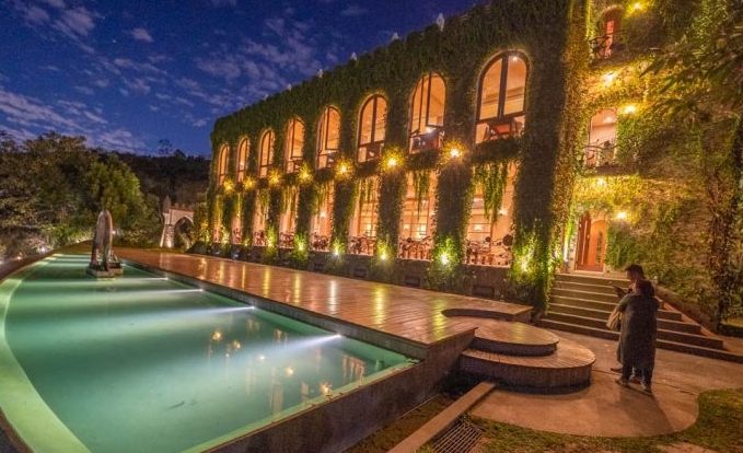 苗栗咖啡廳夜景