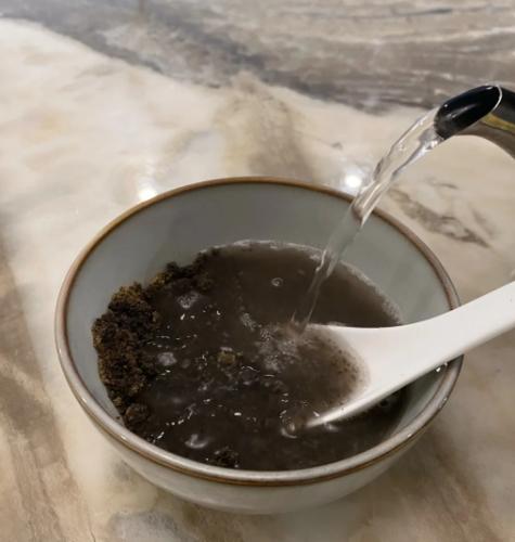 黑芝麻粉營養飲品