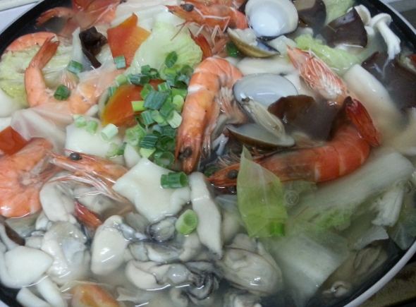 海鮮麵疙瘩食譜