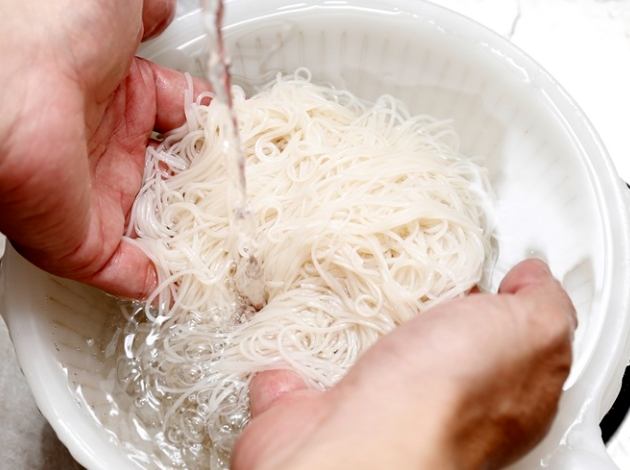 麵線清洗方法