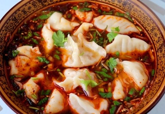 酸辣湯餃做法