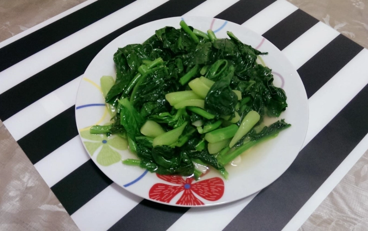 芥藍菜炒法