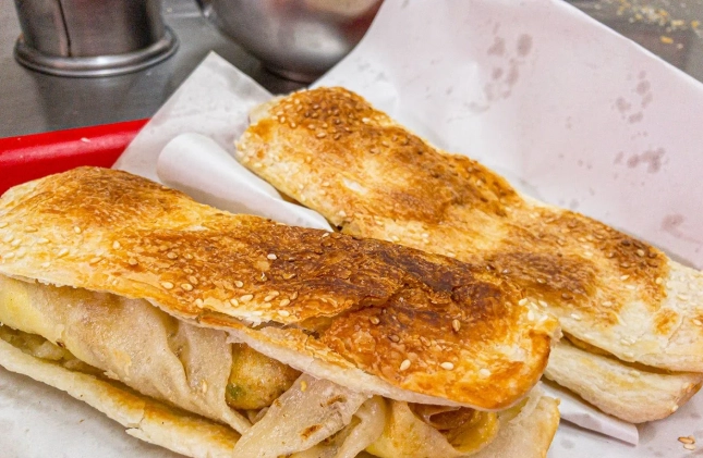 桃園南門市場燒餅