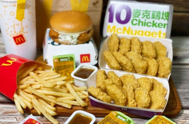 麥當勞健康餐單