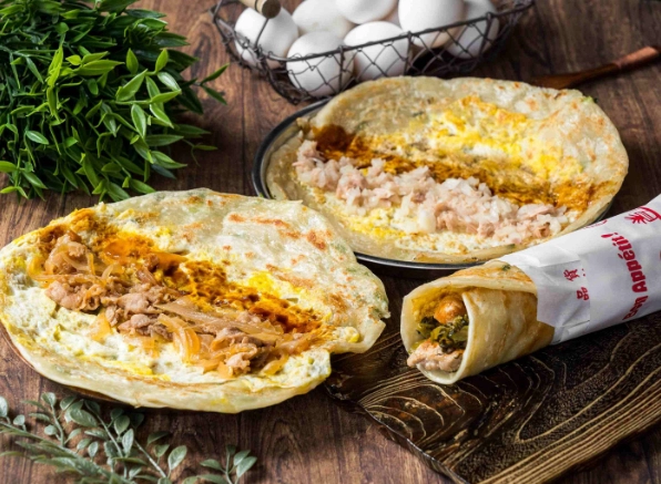 健康蔥抓餅食譜